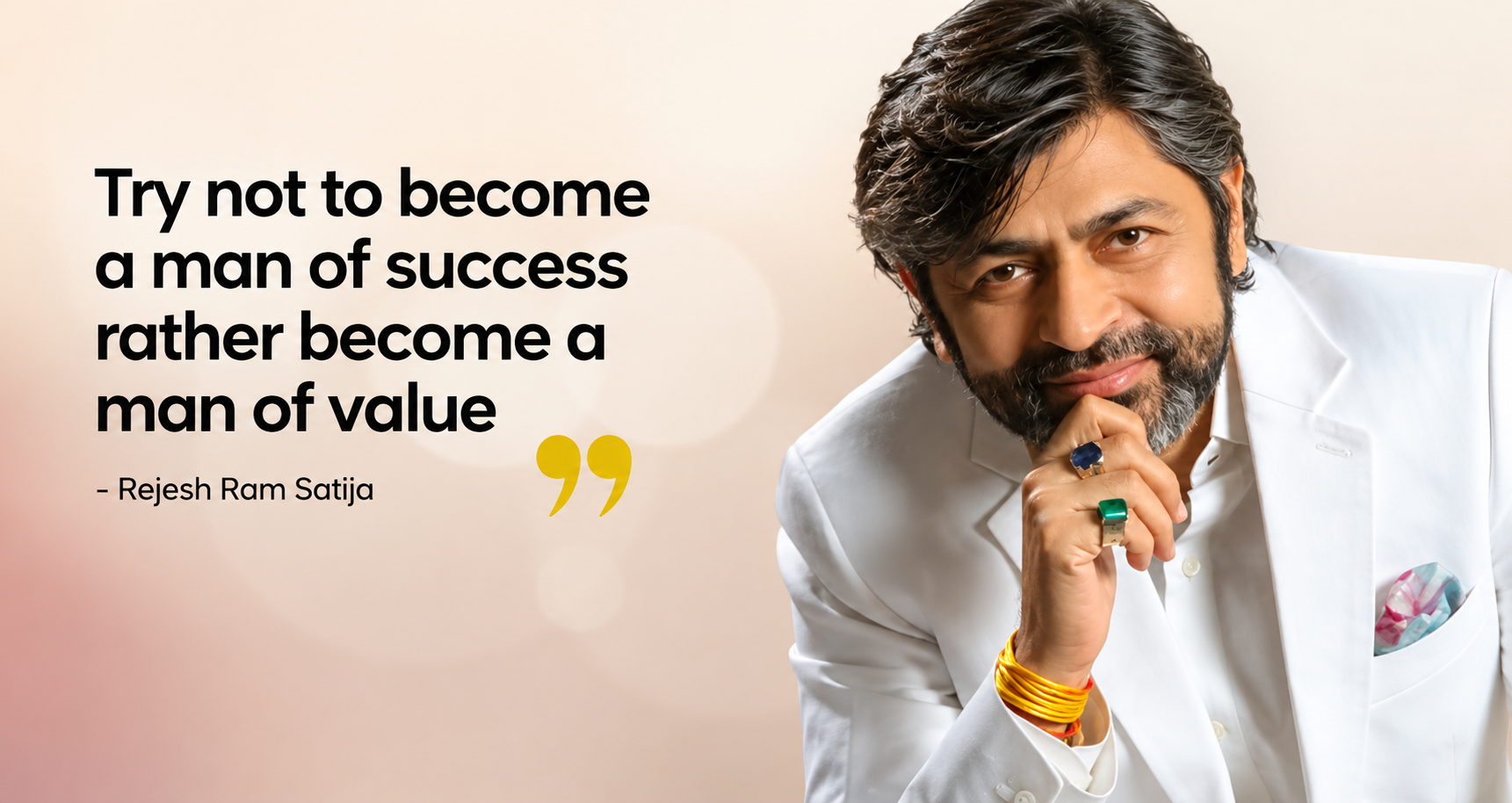 Try Not to Become a Man of Success — Become a Man of Value