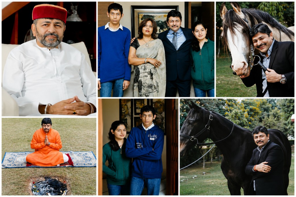 Rejesh Satiija — family, horses and moments across the years